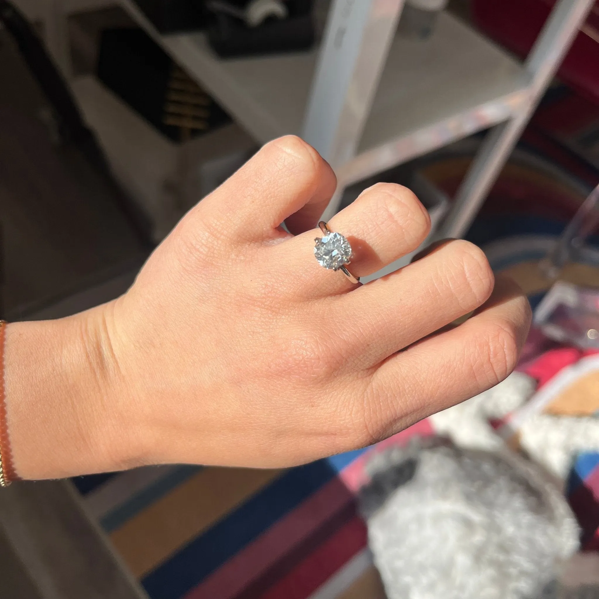 2.27ct Old Mine Cut Diamond