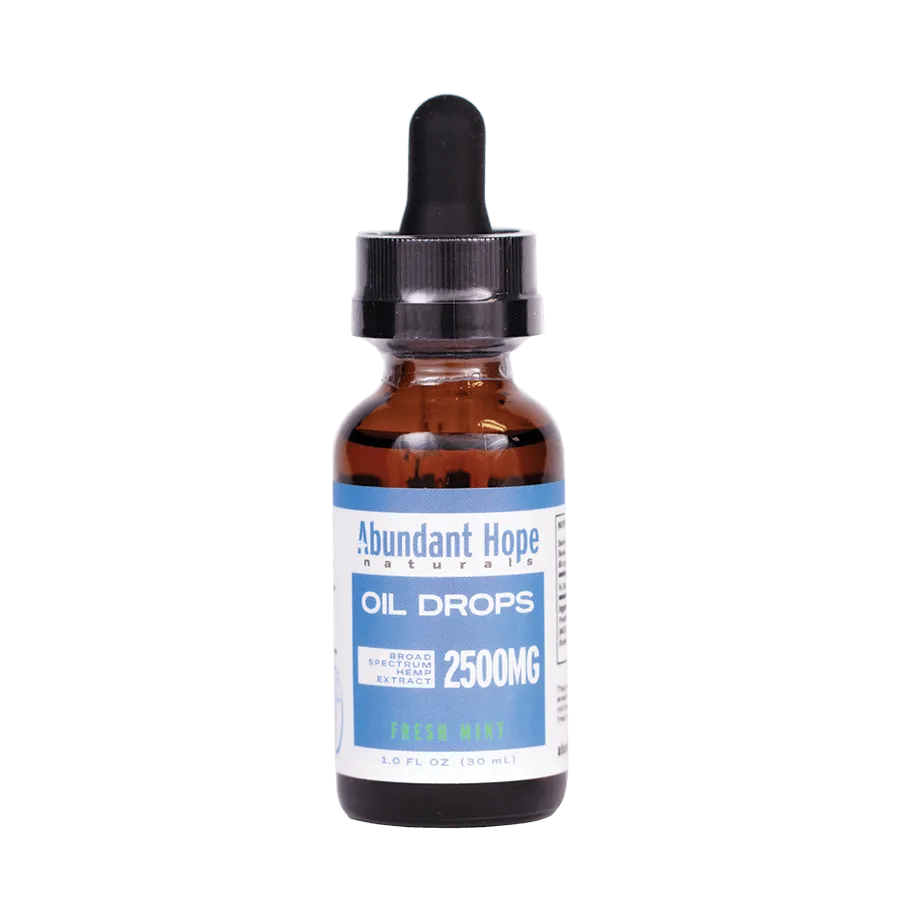2500mg Broad Spectrum CBD Oil