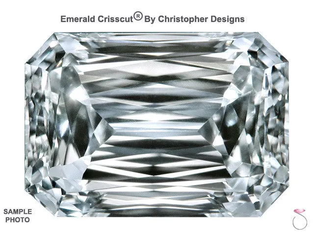 2.73ct H-I1 Emerald Crisscut Loose Diamond GIA Certified