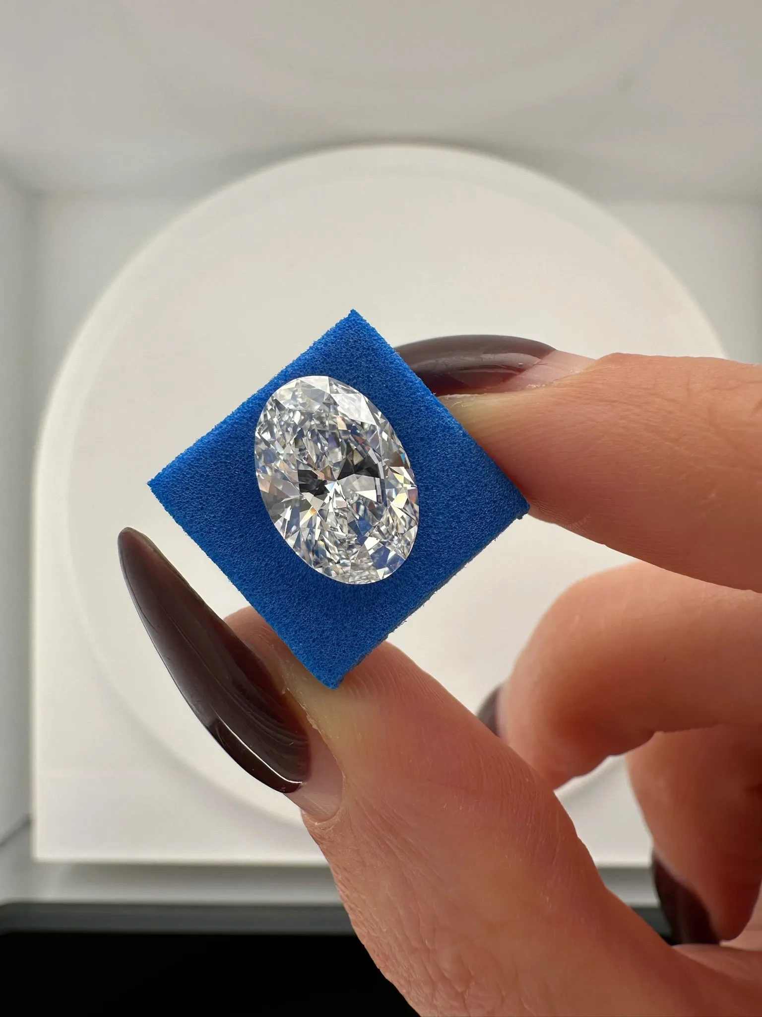 3.04 CARAT OVAL LAB DIAMOND