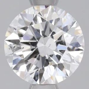 3/4 Carat Round Cut Diamond - D SI2 - 0.77ct - 188048