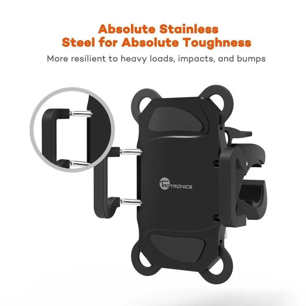 360° Rotatable Motorbike Bicycle Bike Phone Holder Mount Handlebar