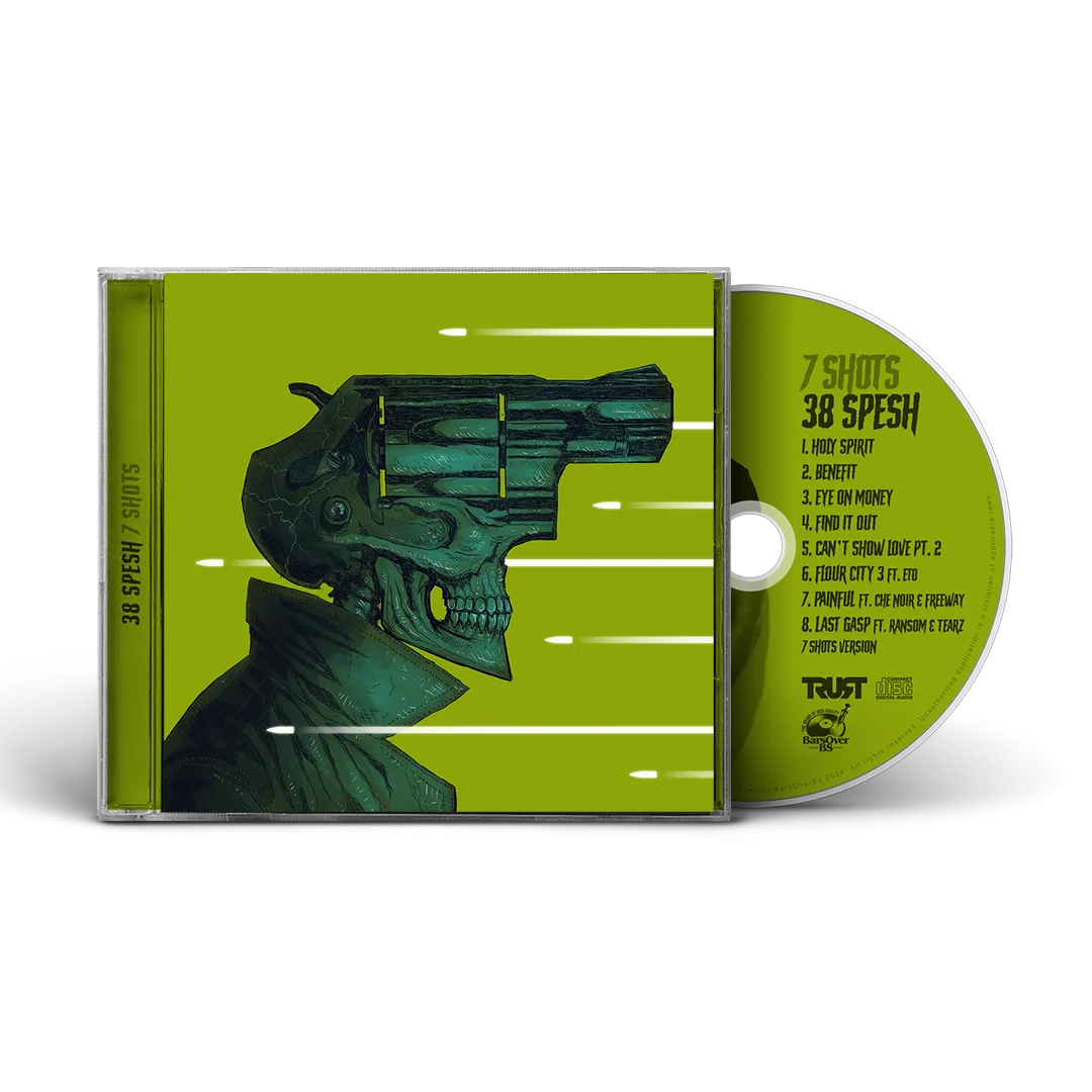 38 Spesh - 7 Shots (Jewel Case CD) (Glass Mastered CD's)