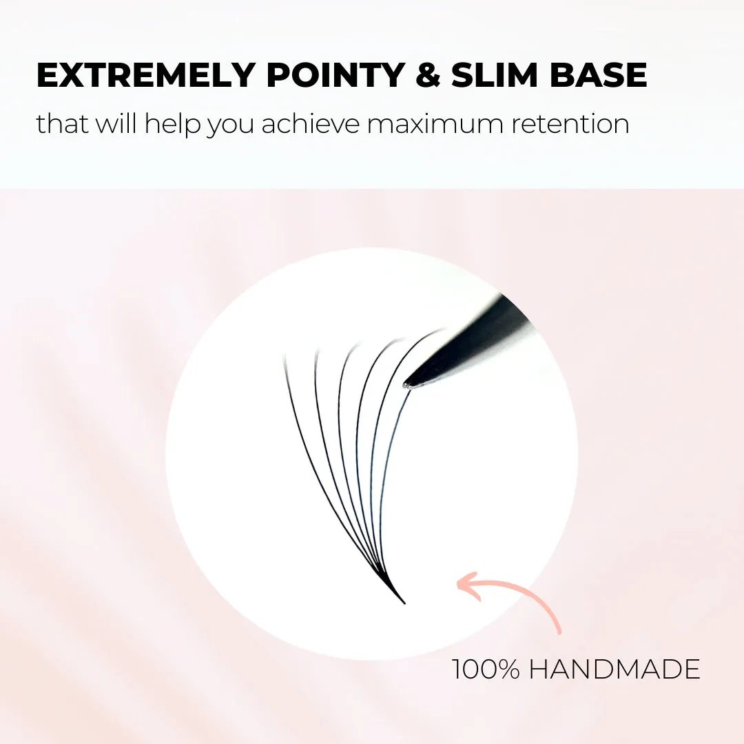 3D Loose Promade Fans - 1000 Premade Volume Lashes