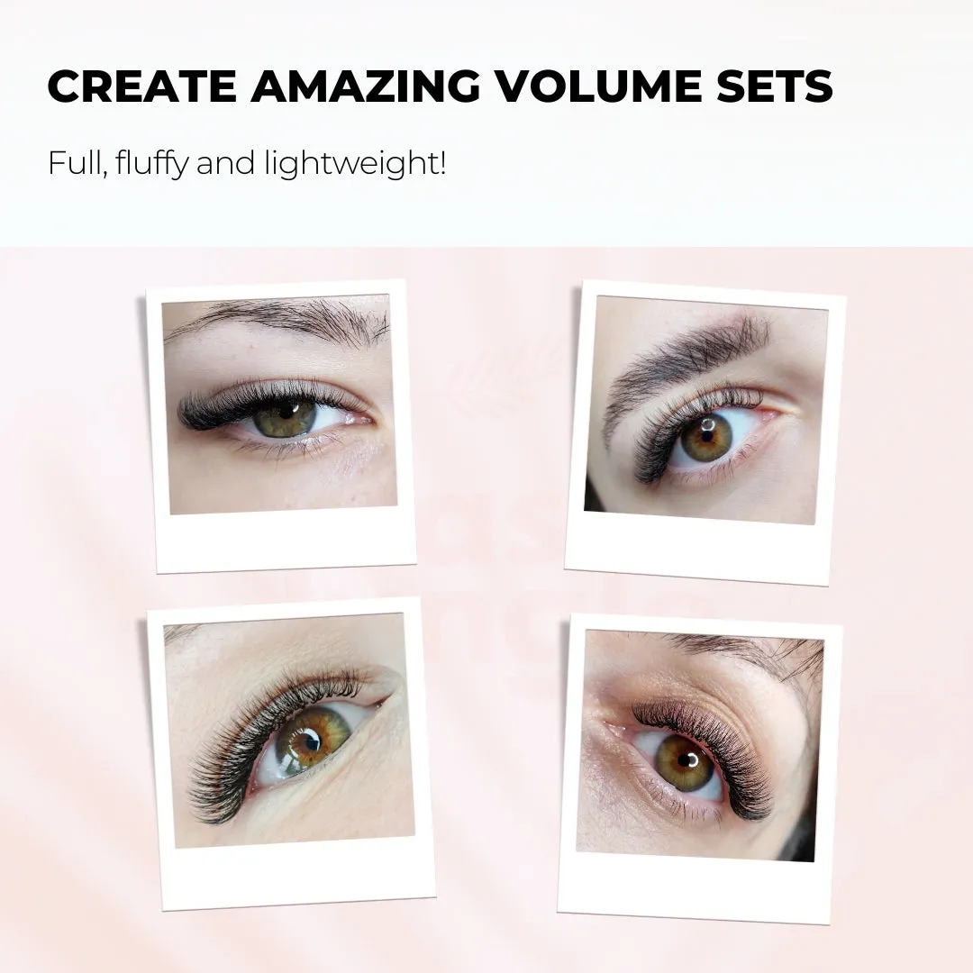 3D Loose Promade Fans - 1000 Premade Volume Lashes