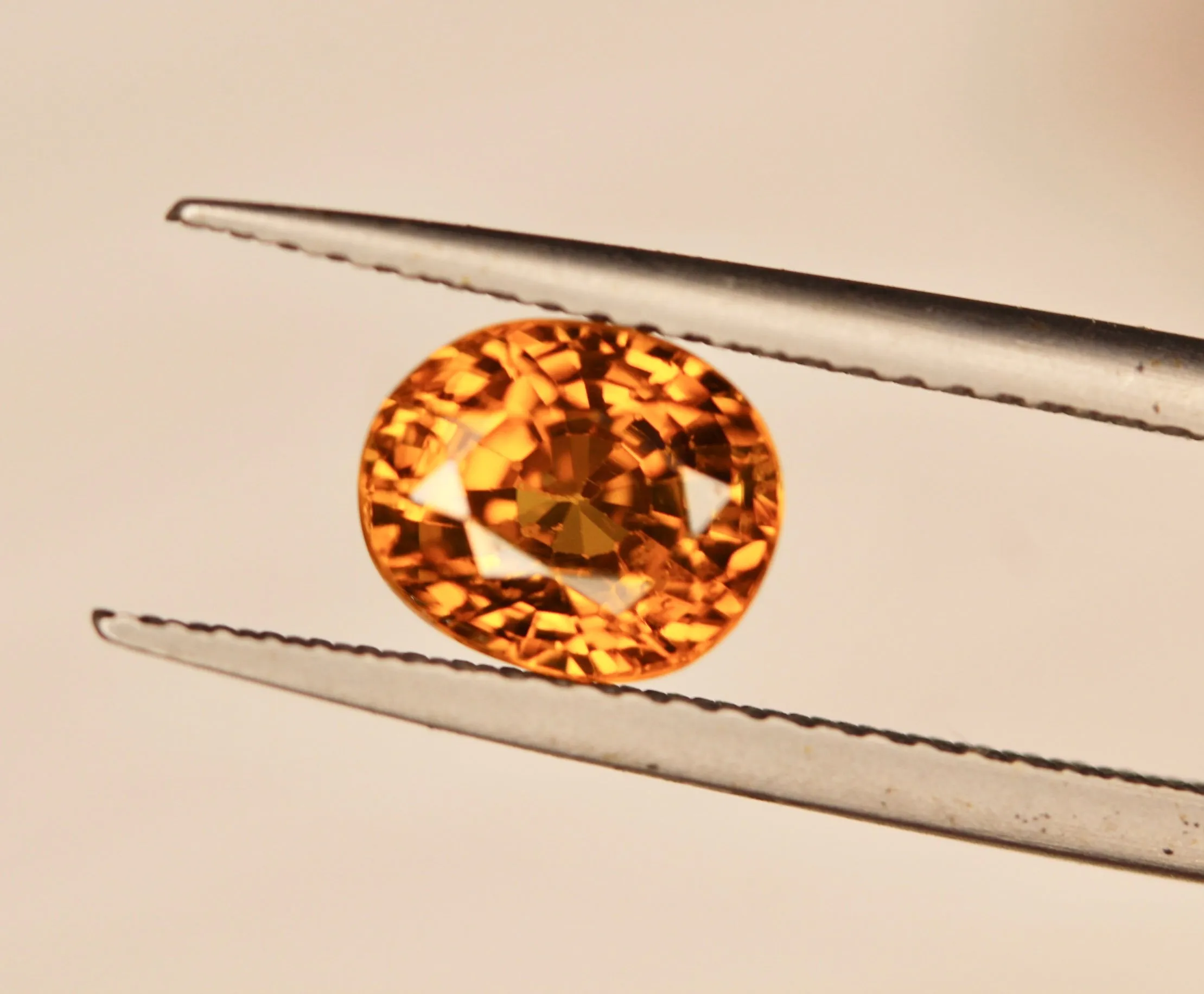 50 ct Reddish Golden Brown Zircon Stones | Combodia Zircons