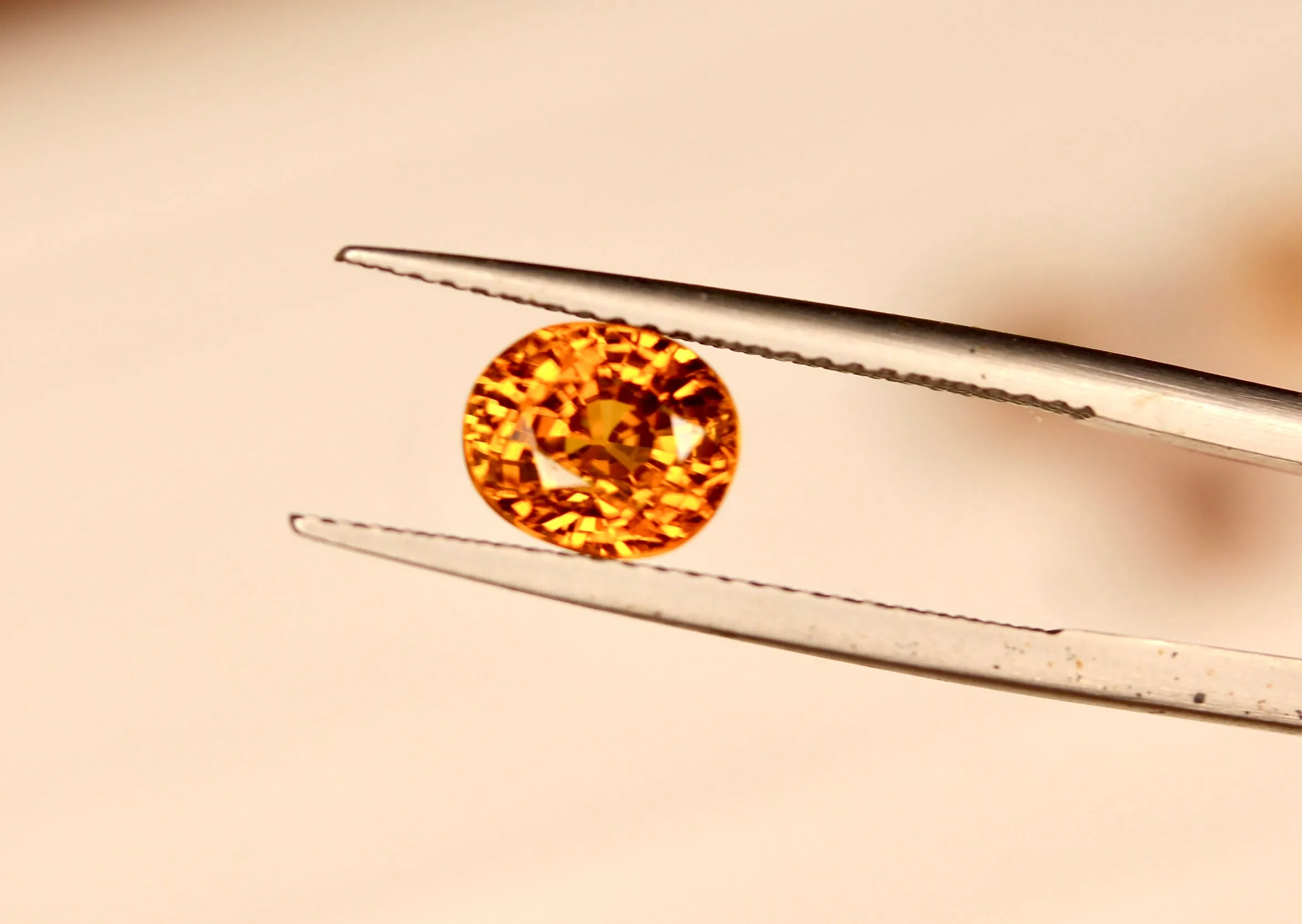 50 ct Reddish Golden Brown Zircon Stones | Combodia Zircons