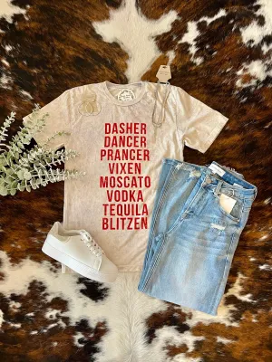 50% Off - Dasher Dancer Prancer.. Graphic Tee