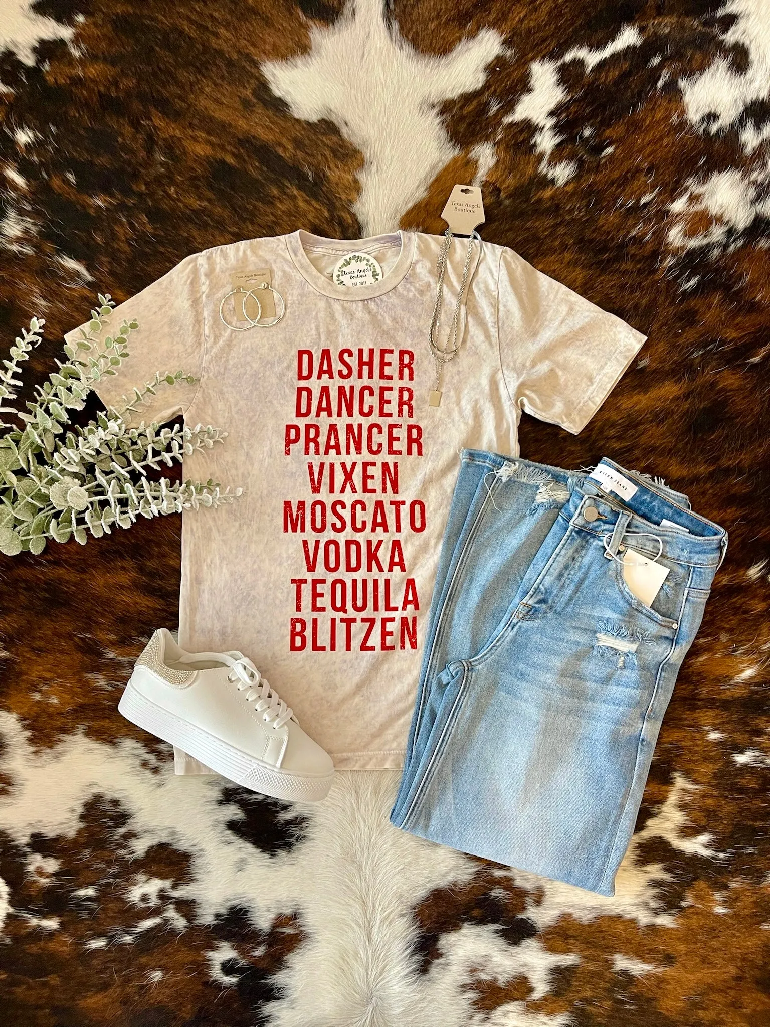 50% Off - Dasher Dancer Prancer.. Graphic Tee