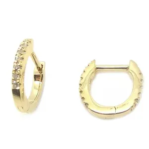 8.5mm Diamond Earrings CE130