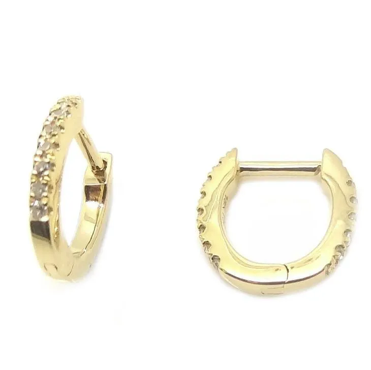 8.5mm Diamond Earrings CE130