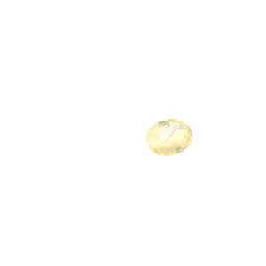 9.97CT YELLOW NATURAL SAPPHIRE TRANSPARENT OVAL GIA