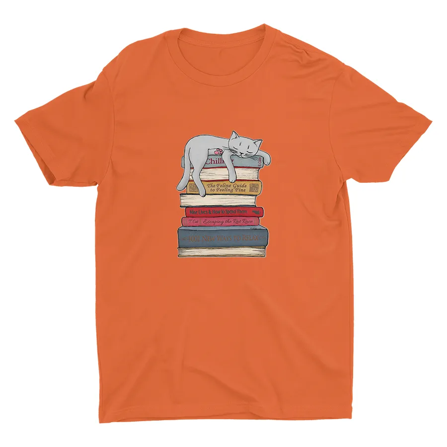 A SLEEPING CAT Cotton Tee