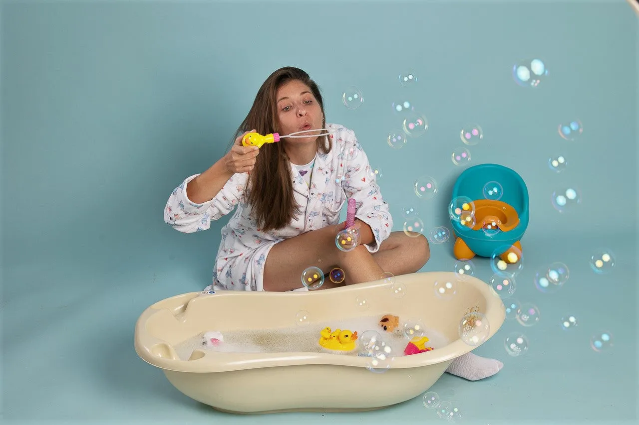 ABDL NIGHTGOWN 'ELEGANT BABY' (TERRY)