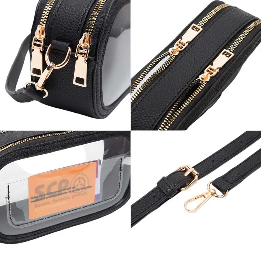 Ace Oval Clear Handbag