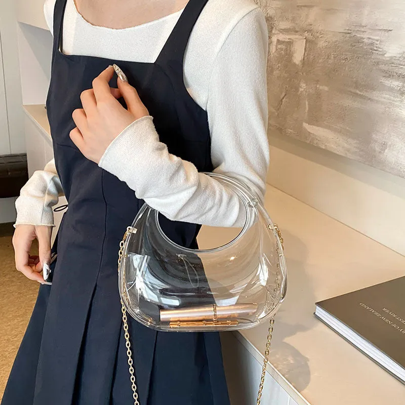 Acrylic Handbag Chain Shoulder Oblique