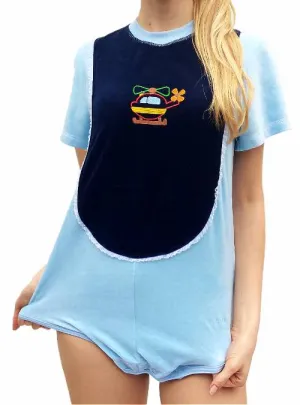 adult baby diaper onesie "trainer deluxe" individual