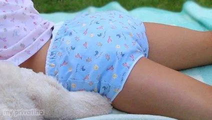 adult baby diaper panties basic frotte