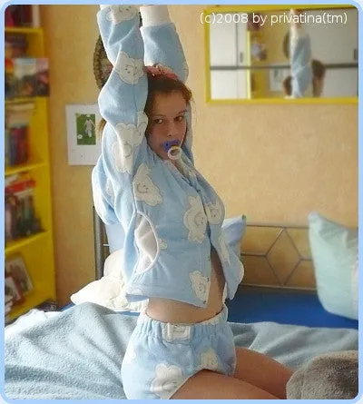ADULT BABY NIGHT NIGHT SET 2in1 FLEECE