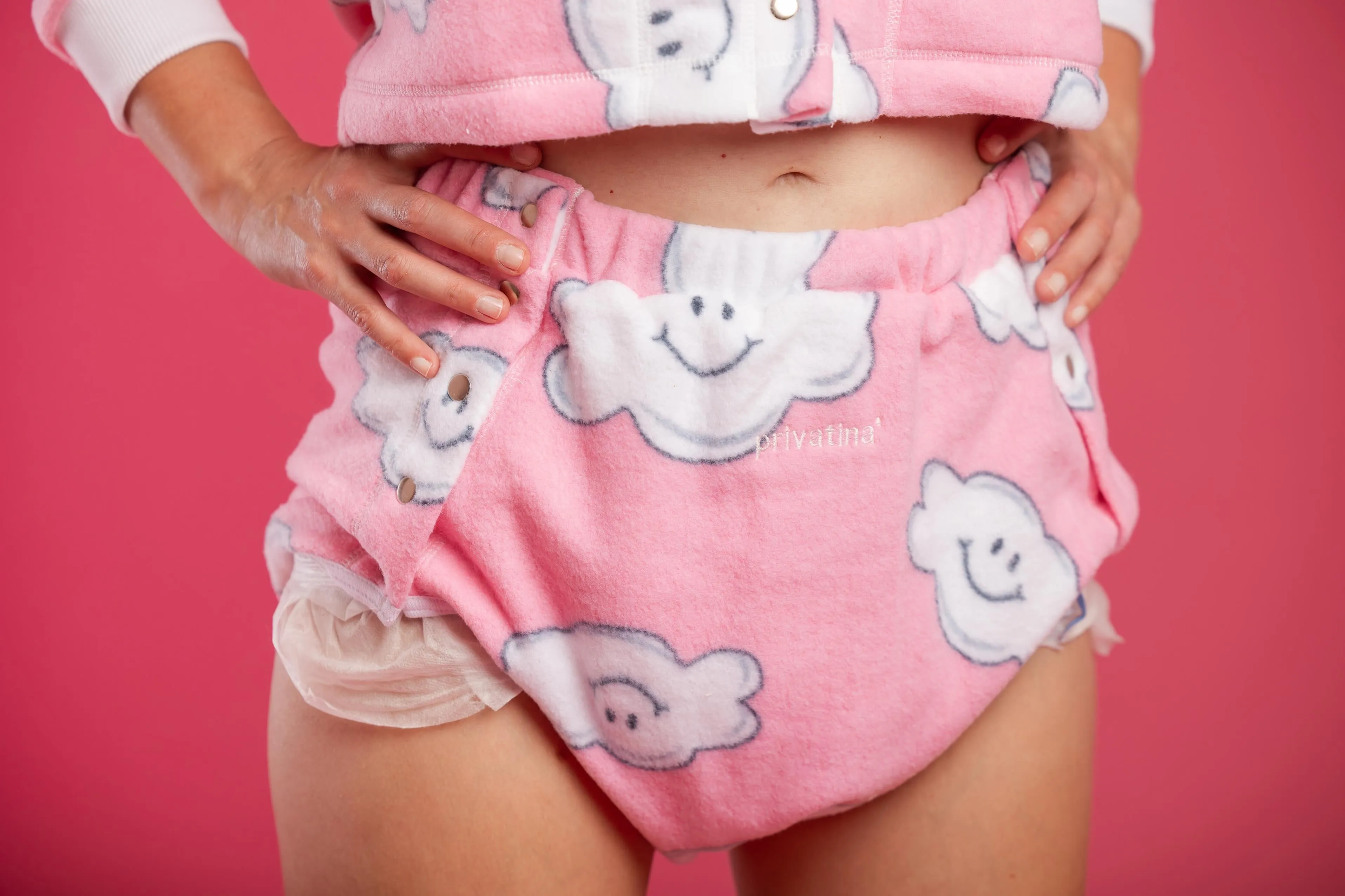 ADULT BABY NIGHT NIGHT SET 2in1 FLEECE