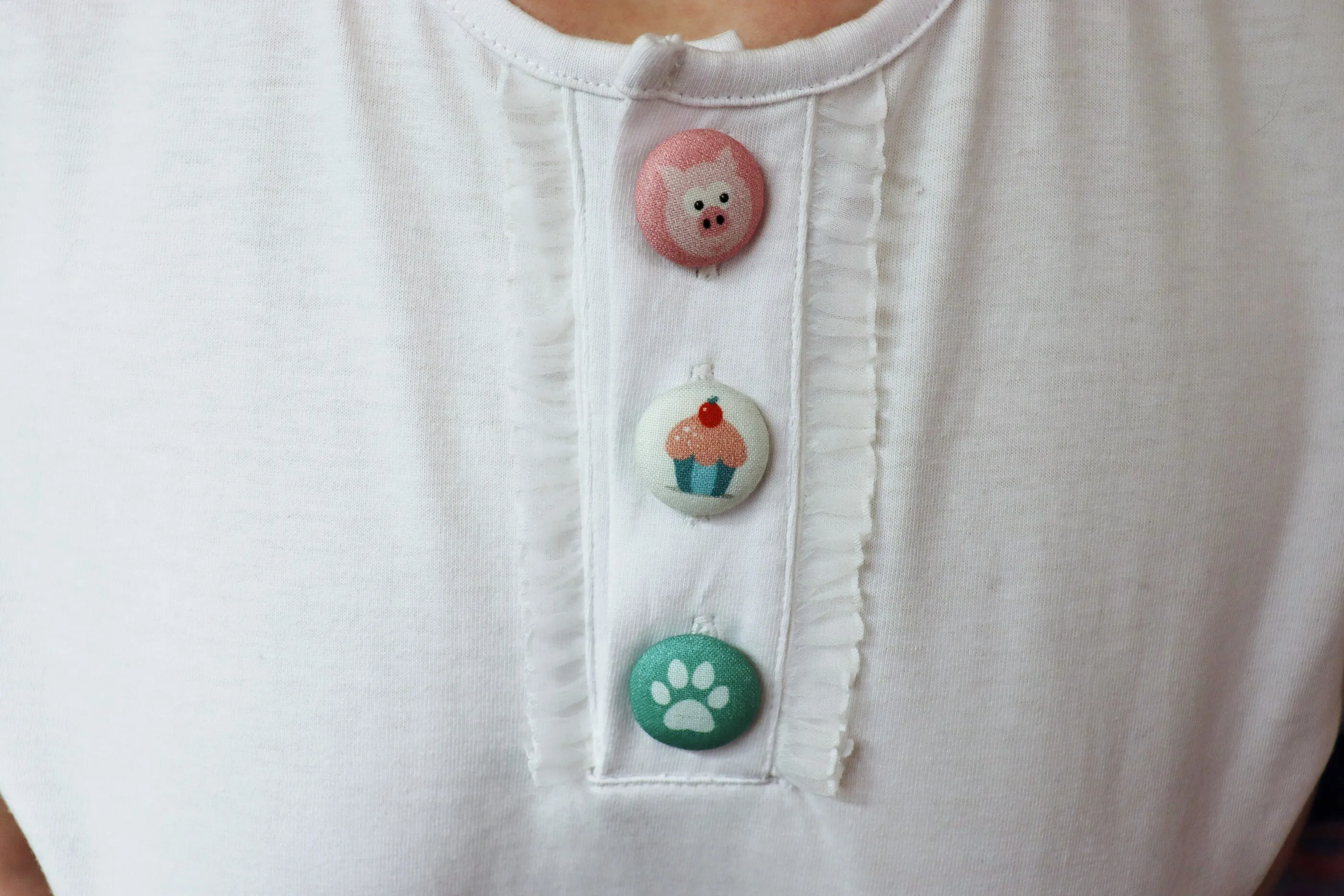 adult baby onesie with decorative buttons AS YOU WISH