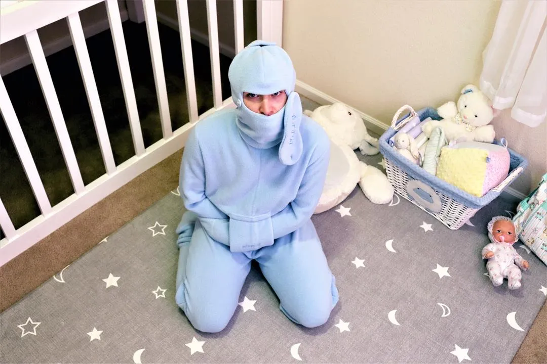 adult baby straitjacket fleece