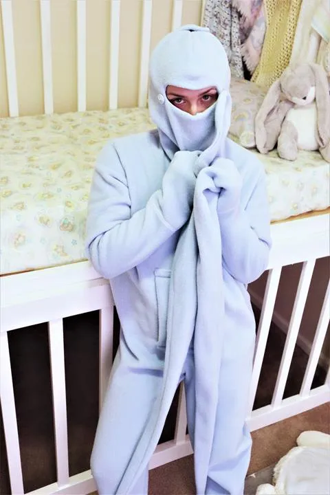 adult baby straitjacket fleece