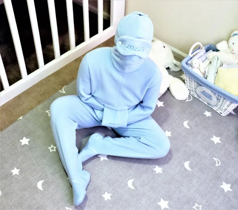 adult baby straitjacket fleece