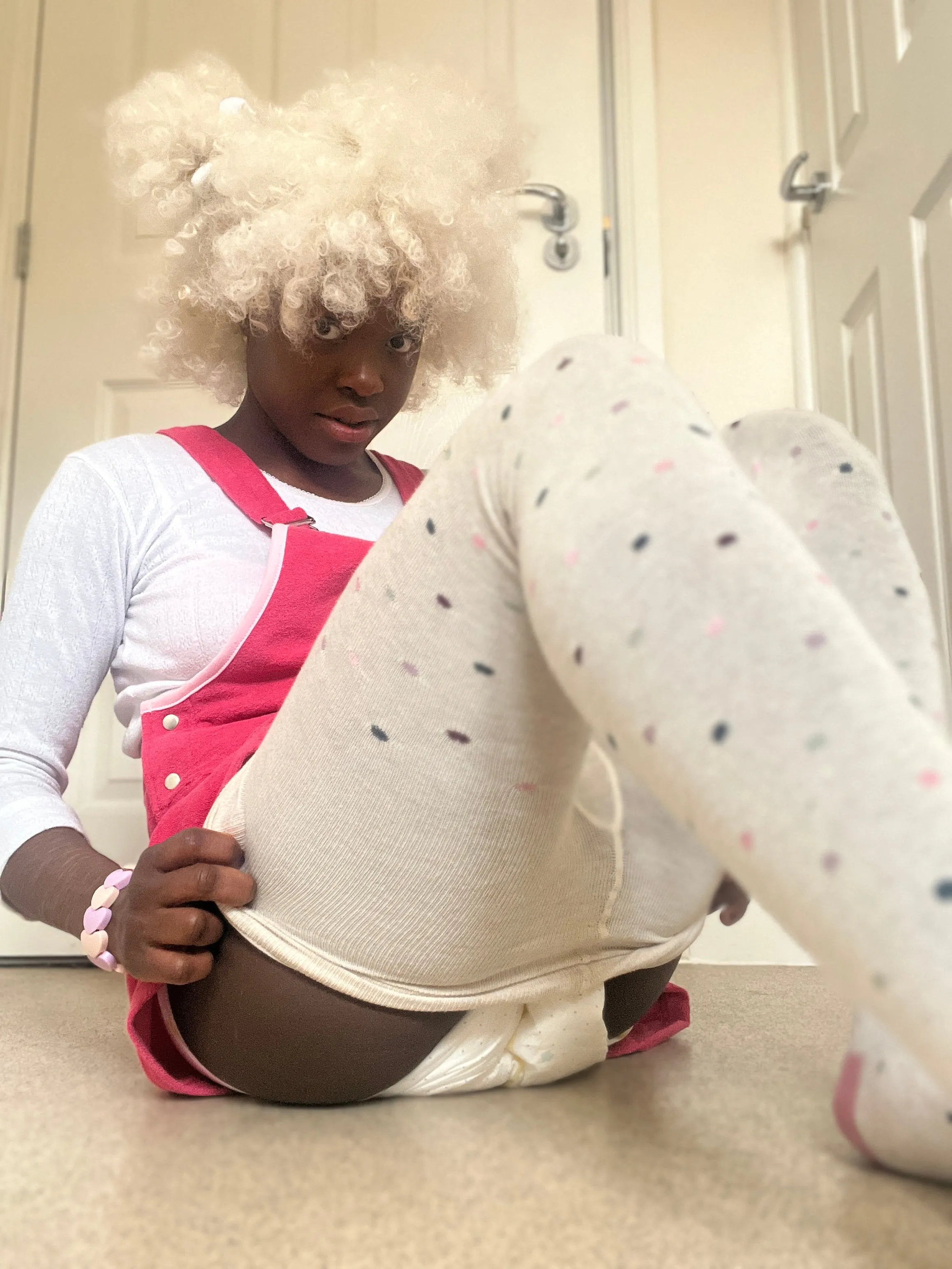 ADULT BABY TERRY DRESS CLEO