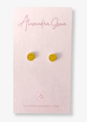 Alexandra Gioia Kid Smiley Studs