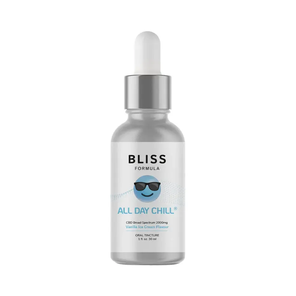 ALL DAY CHILL® 30ml Tincture (2000mg Broad Spectrum CBD)