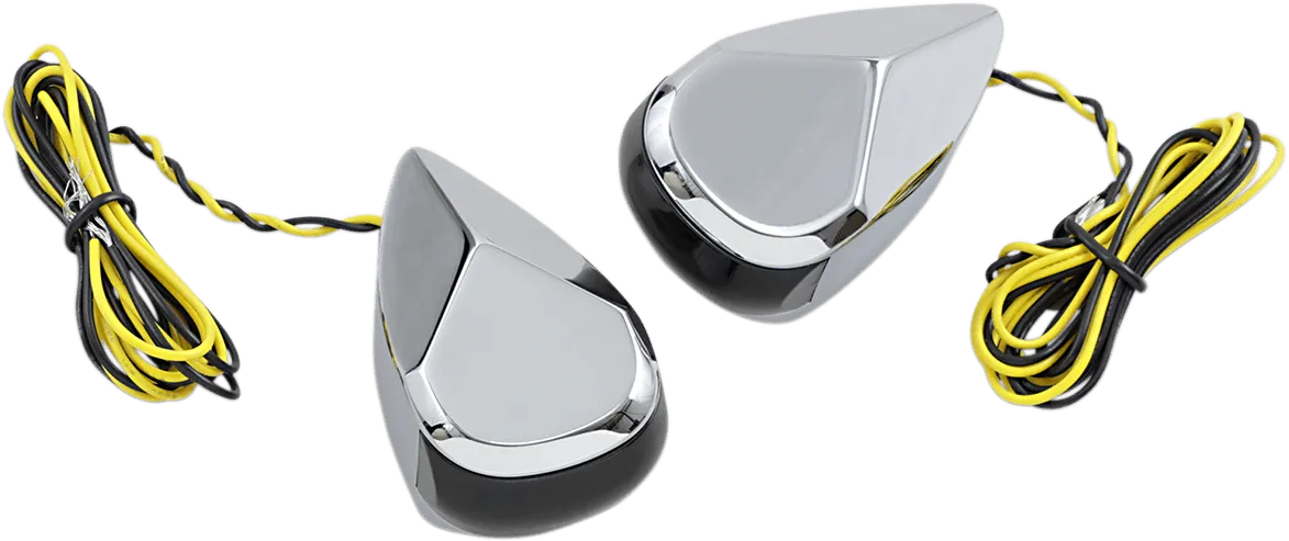 Alloy Art MRL-1R LED Turn Signal - Raw Smoke/Amber Lens