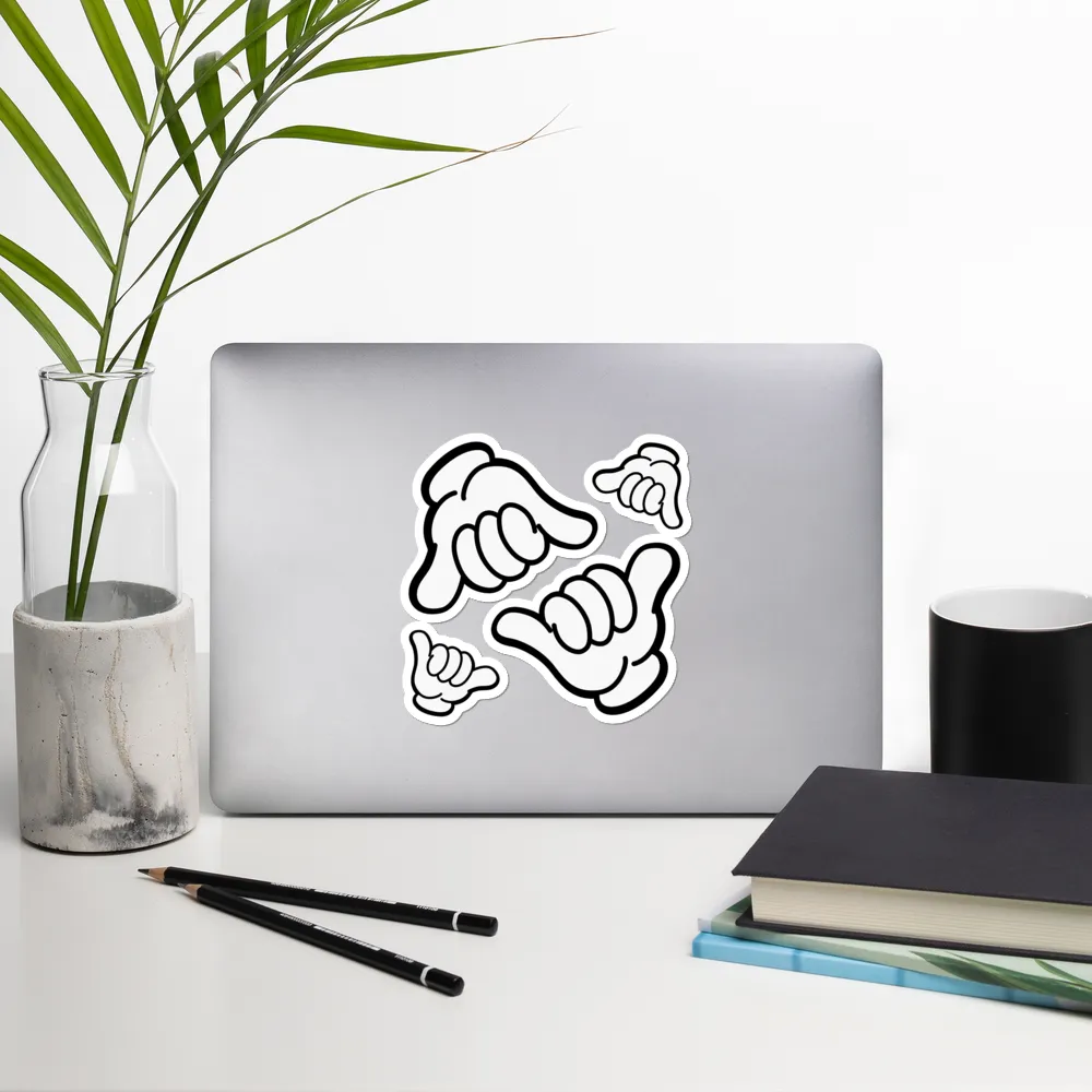 Aloha Tribe Hawaii Shaka Sticker Pack