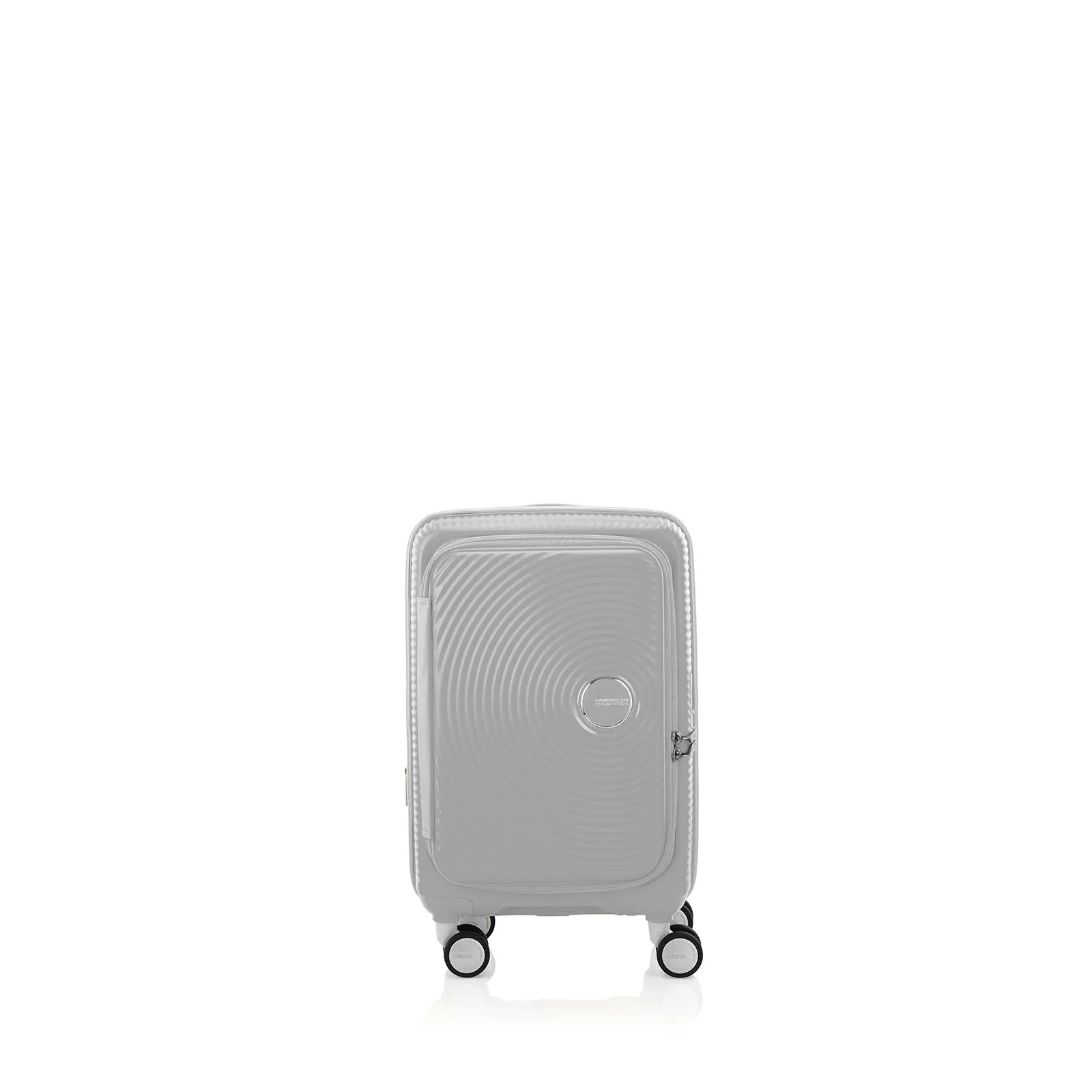 American Tourister Curio Book Opening 55cm Carry-On Suitcase Cool Grey