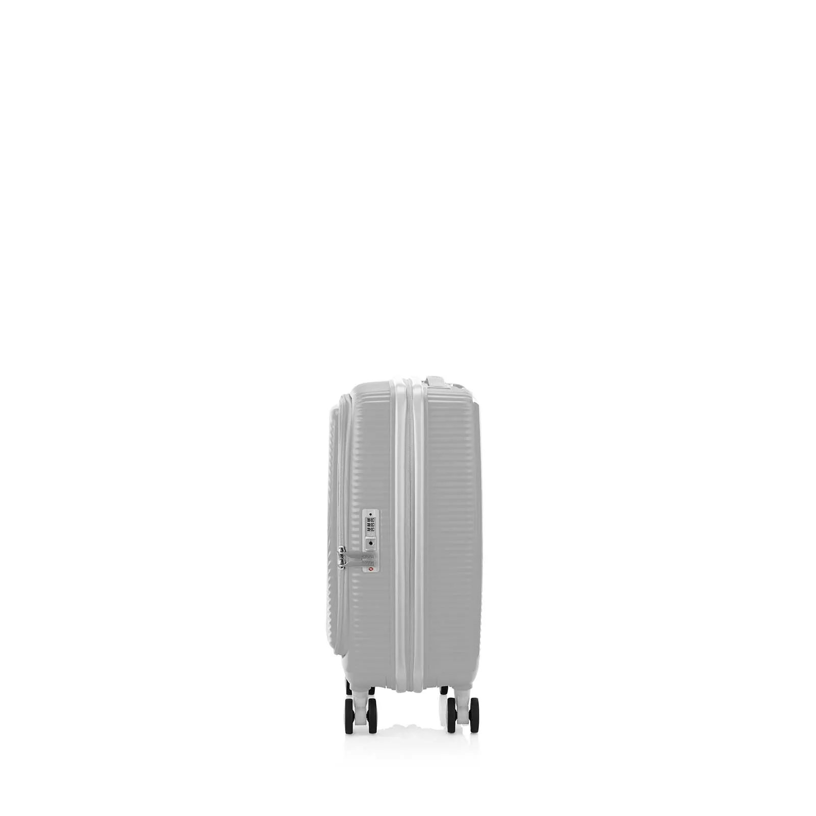 American Tourister Curio Book Opening 55cm Carry-On Suitcase Cool Grey