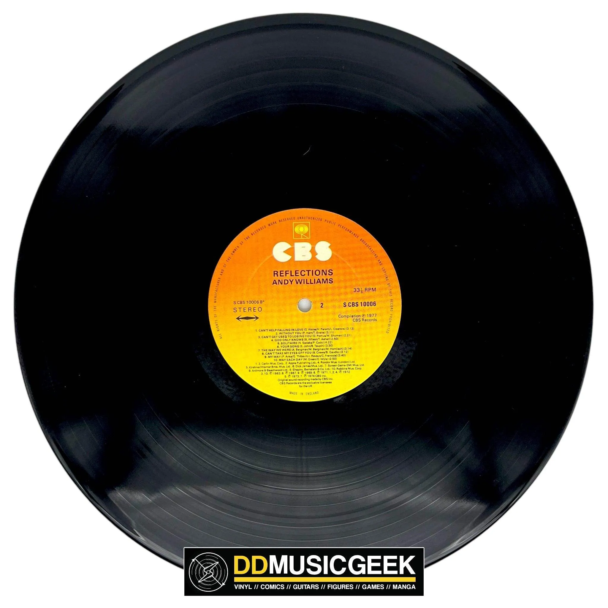 Andy Williams: Reflections (LP, Album, Comp)