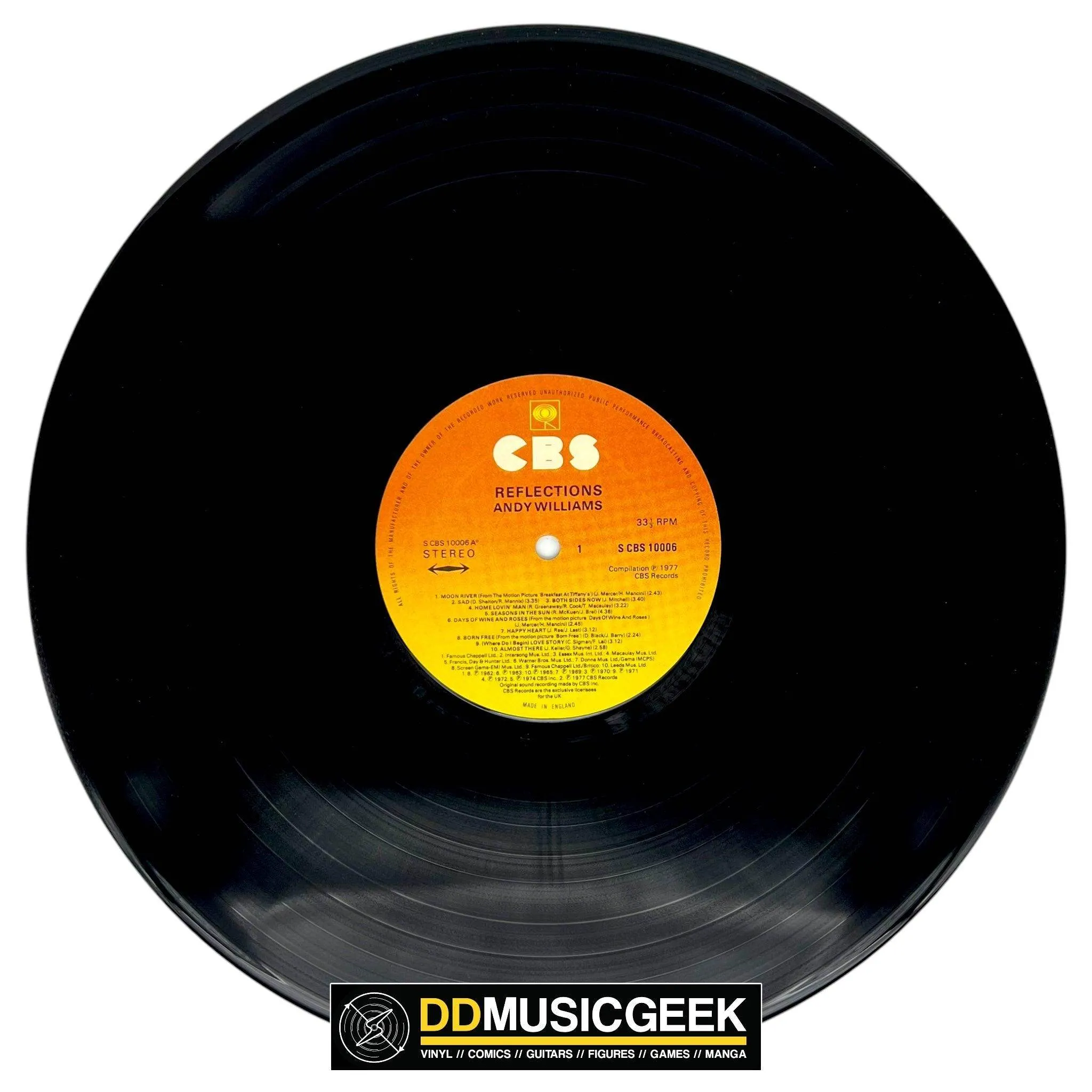 Andy Williams: Reflections (LP, Album, Comp)
