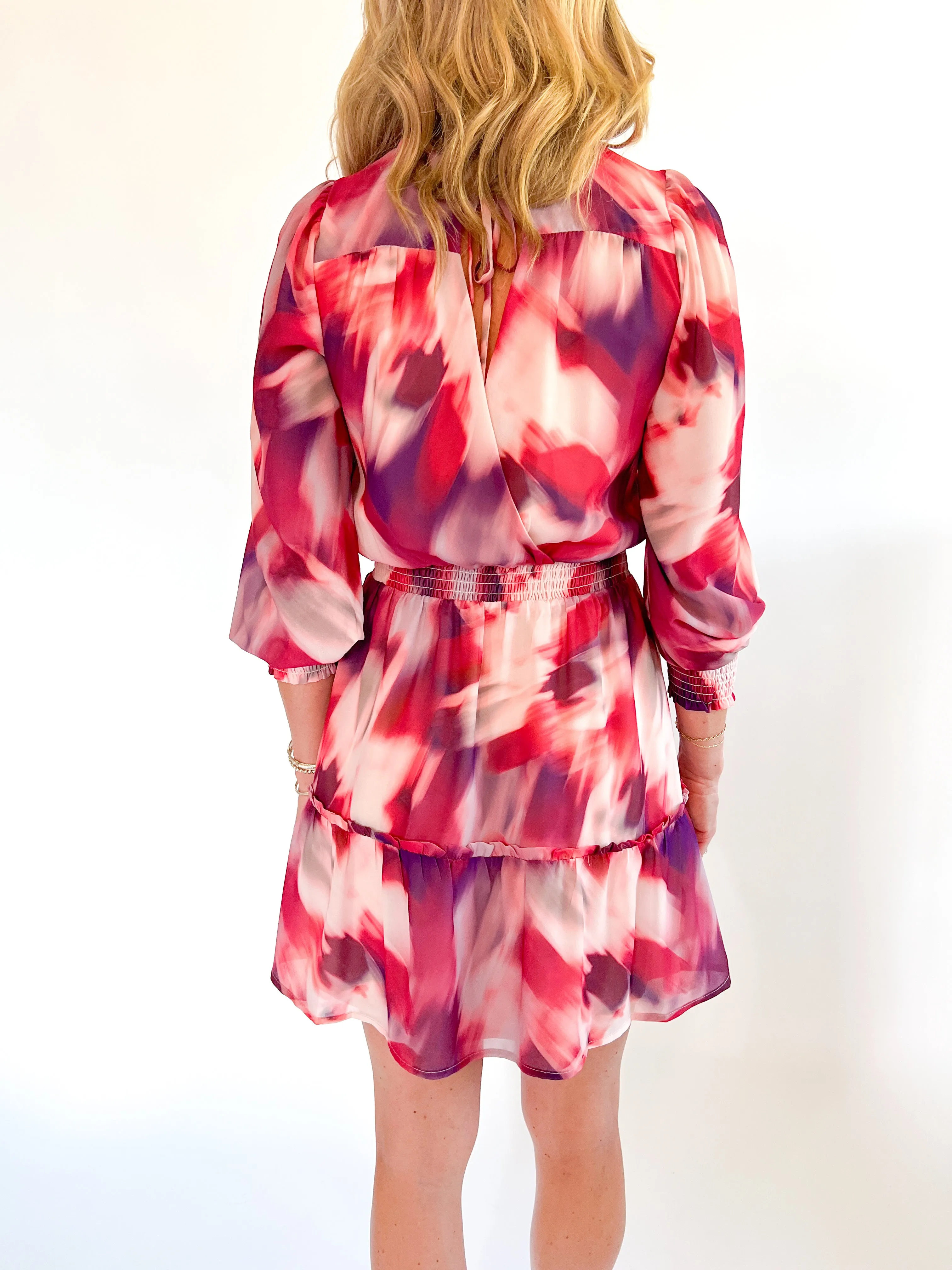 Anelia Smocked Mini Dress