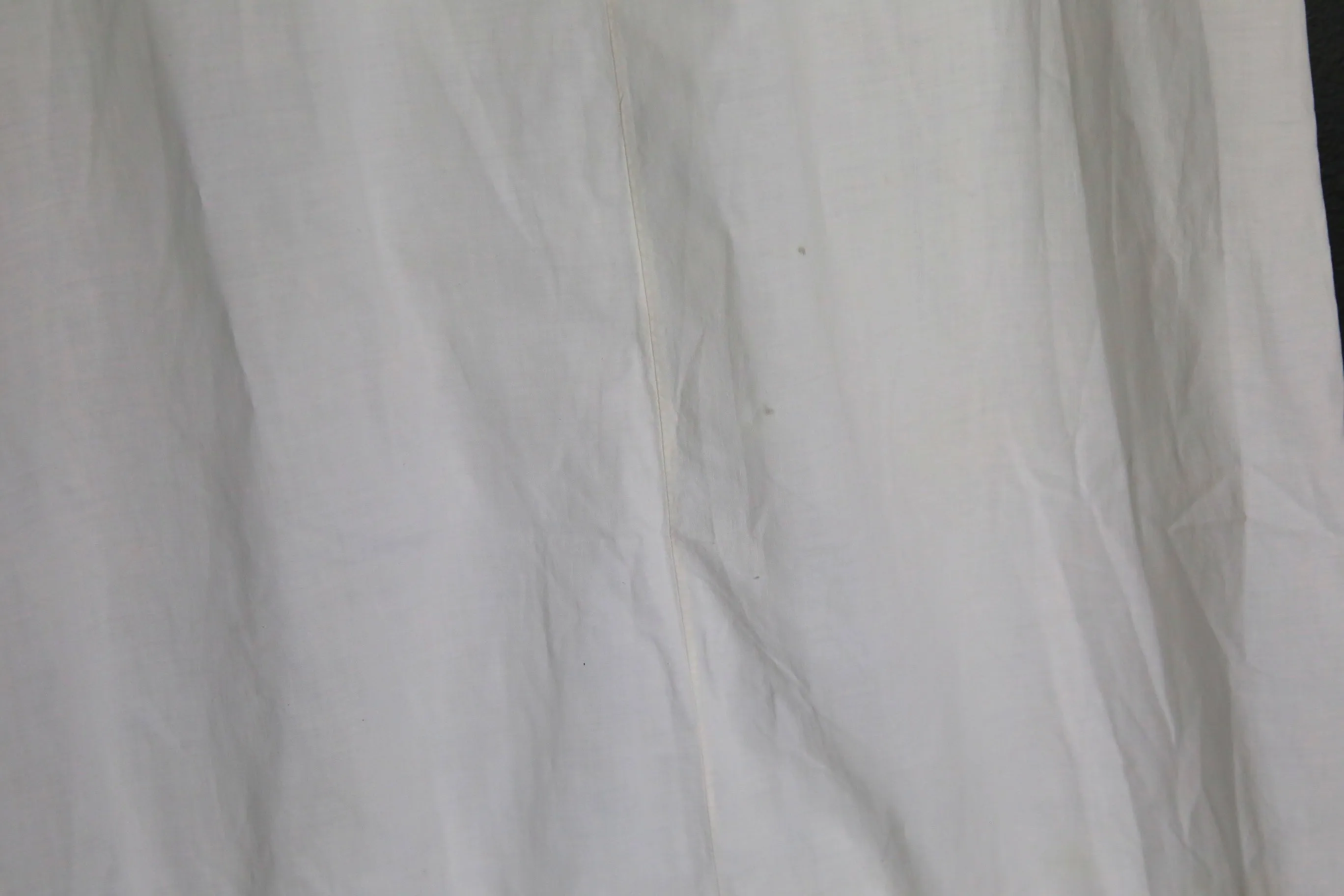 Antique baby christening gown dress heirloom Ayrshire lace