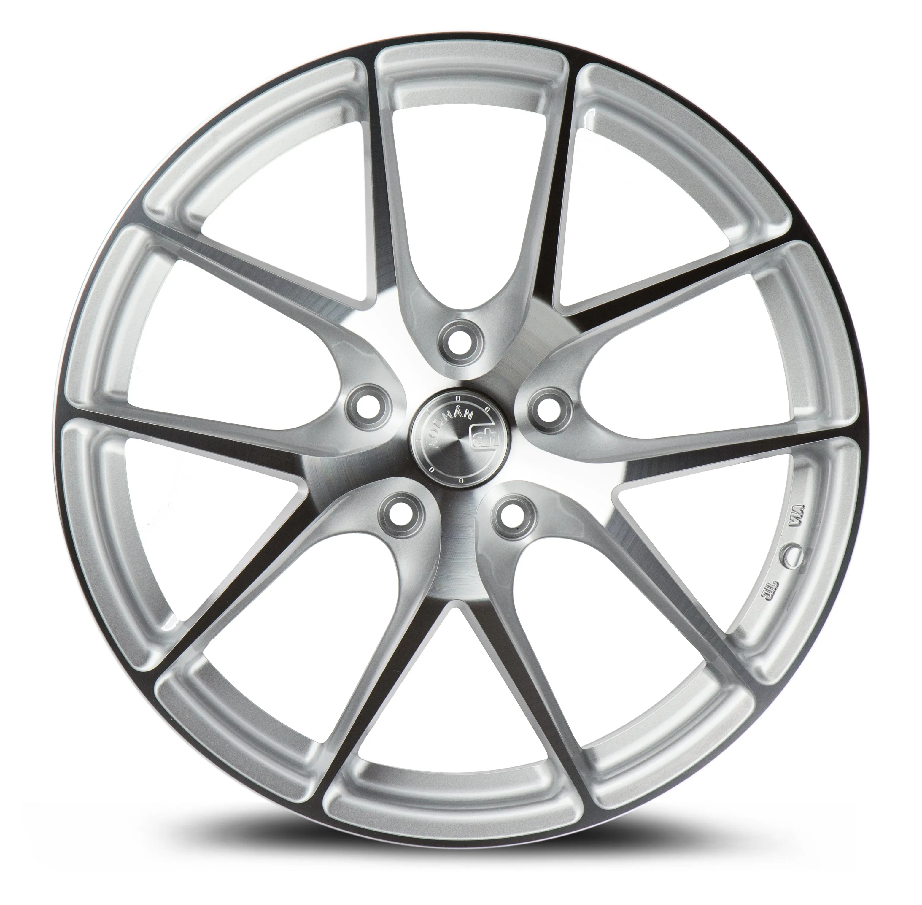 Aodhan LS007 19x9.5 5X112  35 Silver Machined Face