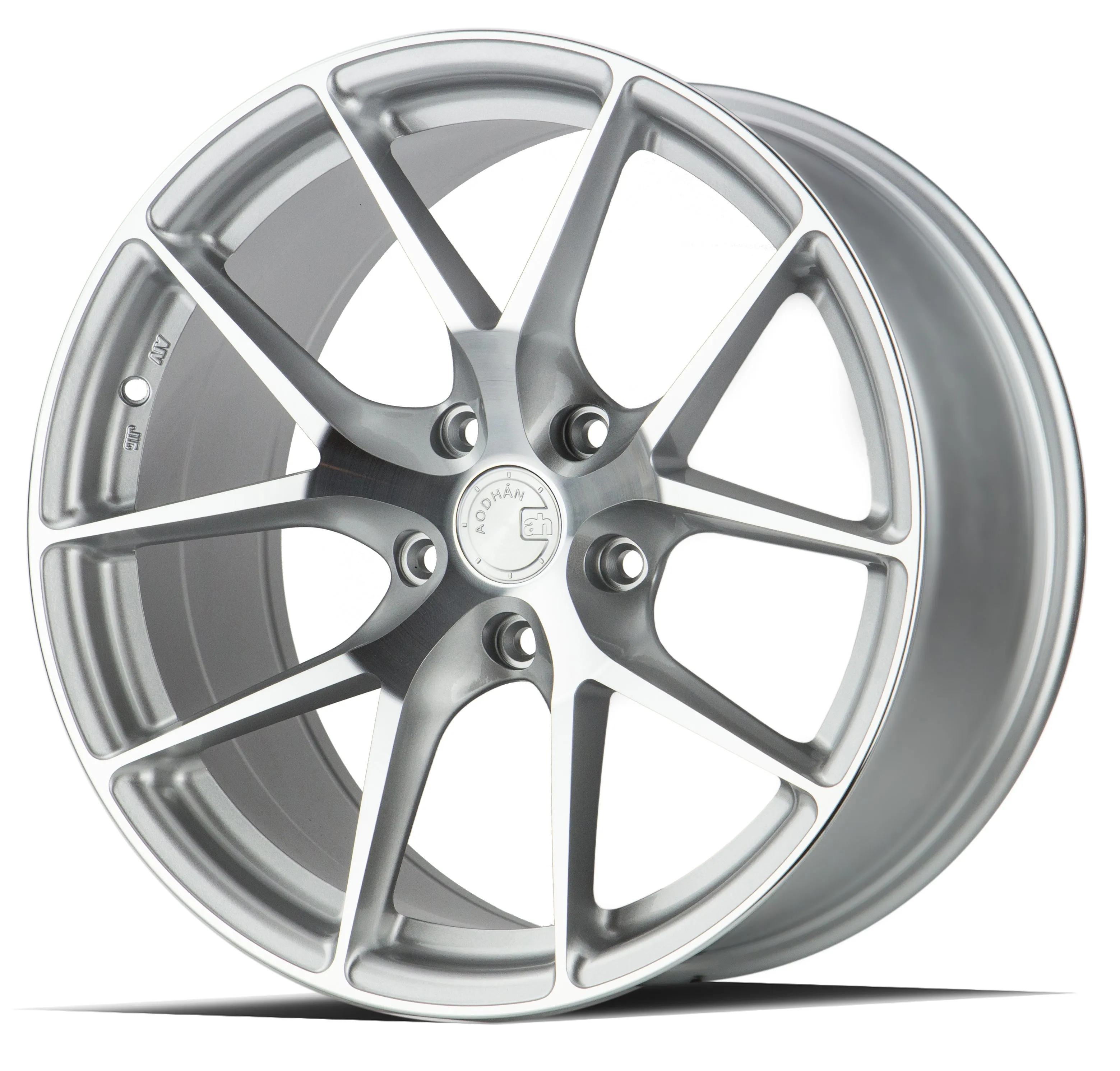 Aodhan LS007 19x9.5 5X112  35 Silver Machined Face