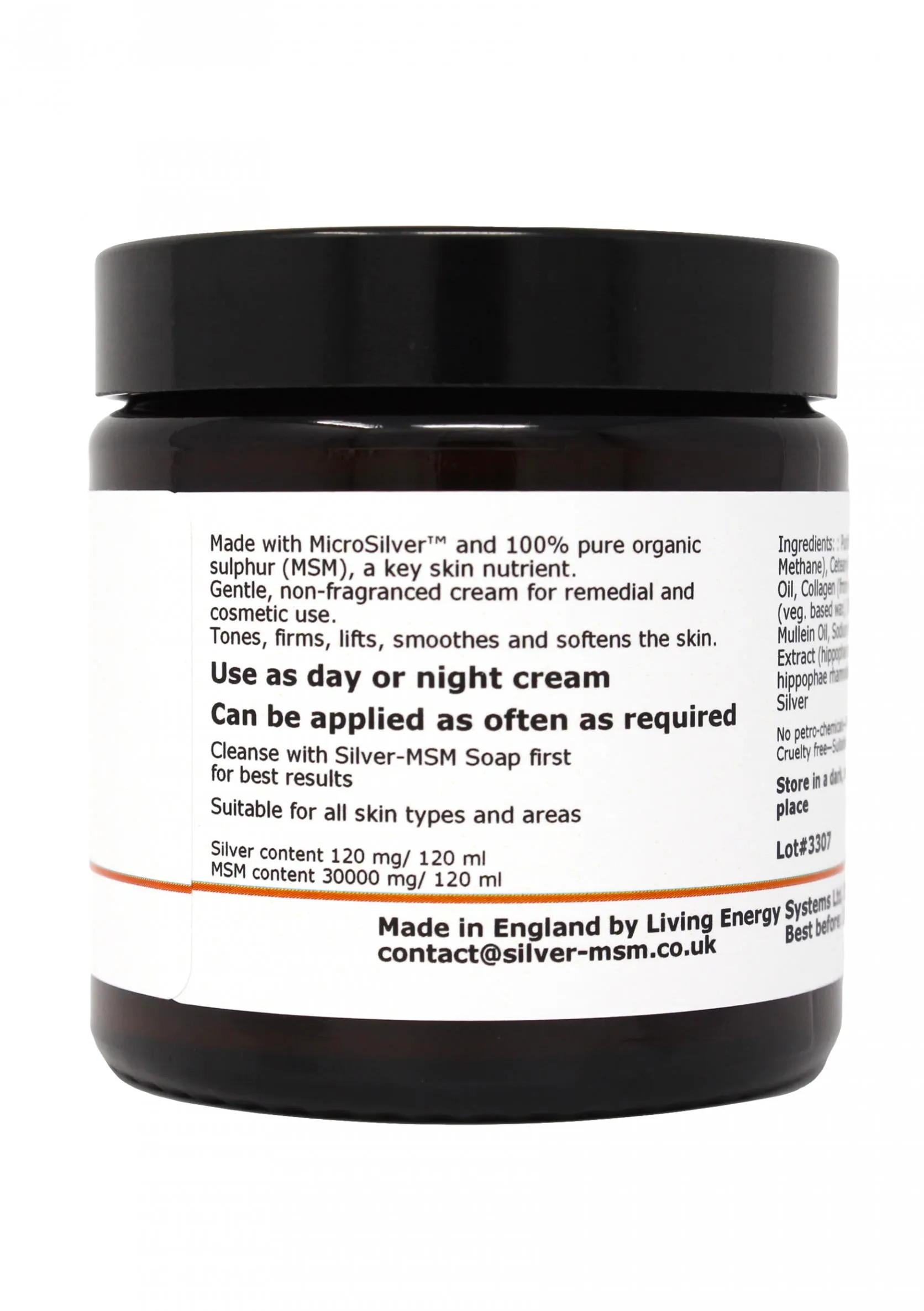 Argentum Plus Silver-MSM Regeneration 5in1 Cream 120ml