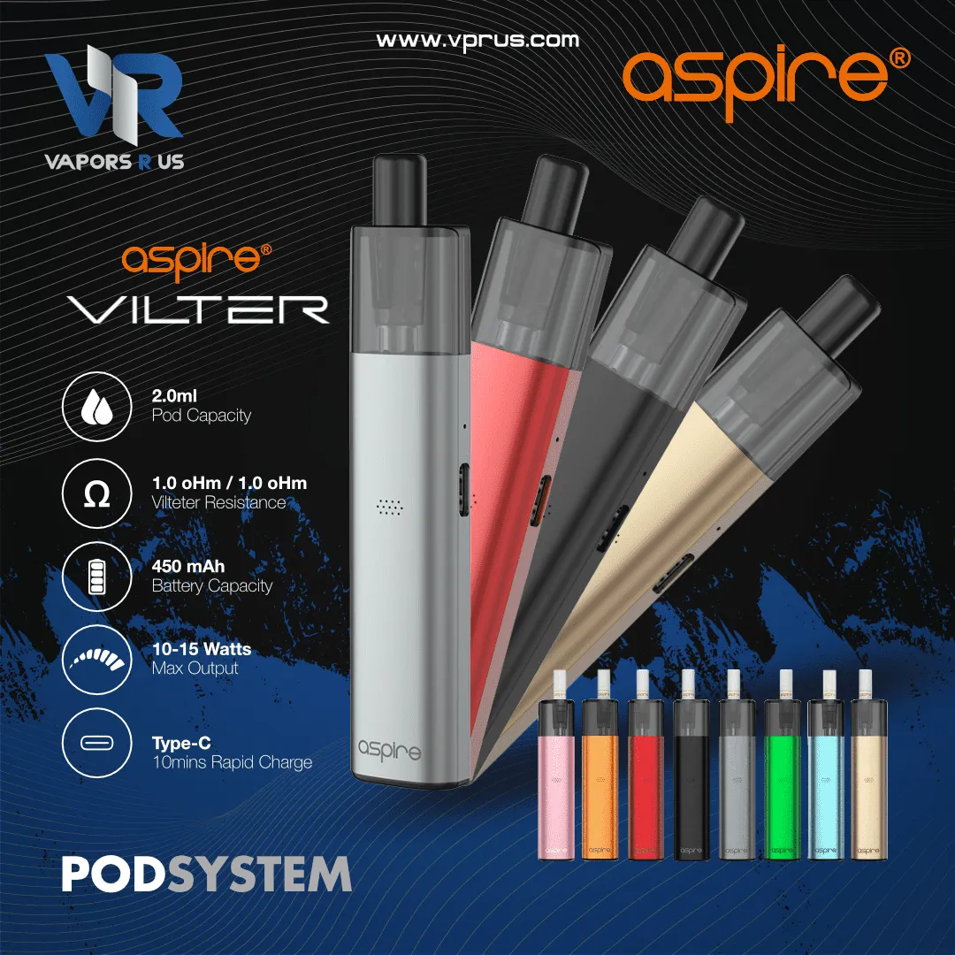 ASPIRE - VILTER 450mAh Pod Kit