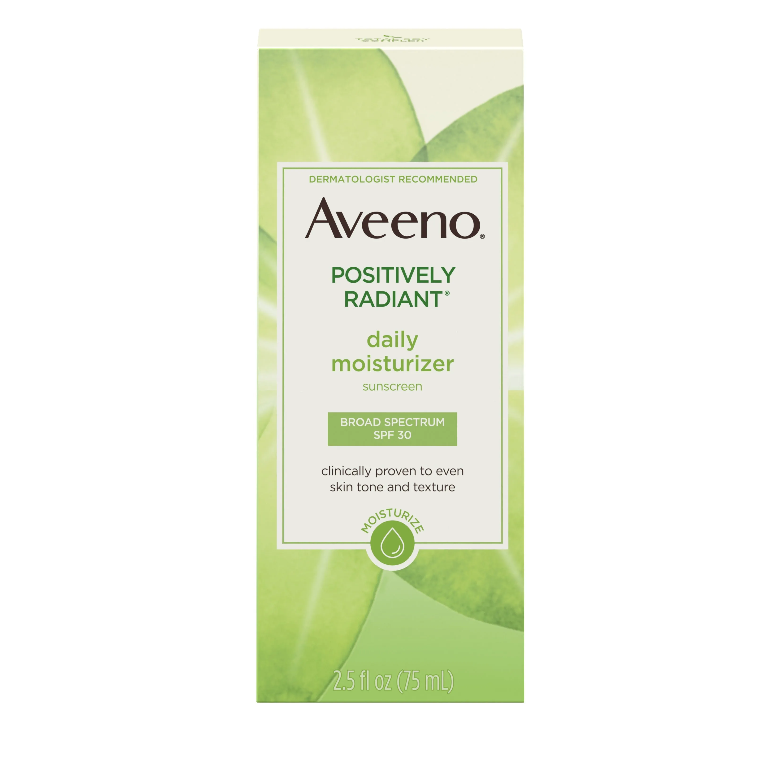Aveeno Positively Radiant Daily  Moisturizer with Broad Spectrum SPF 30