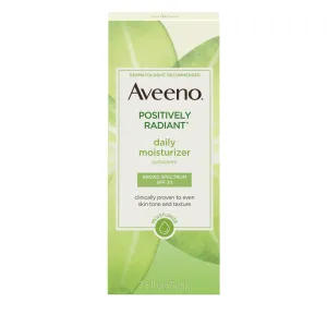 Aveeno Positively Radiant Daily  Moisturizer with Broad Spectrum SPF 30