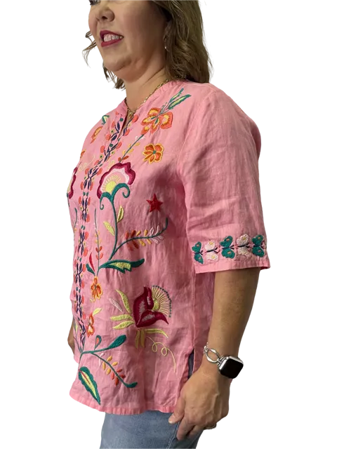 Averi Easy V-Neck Top