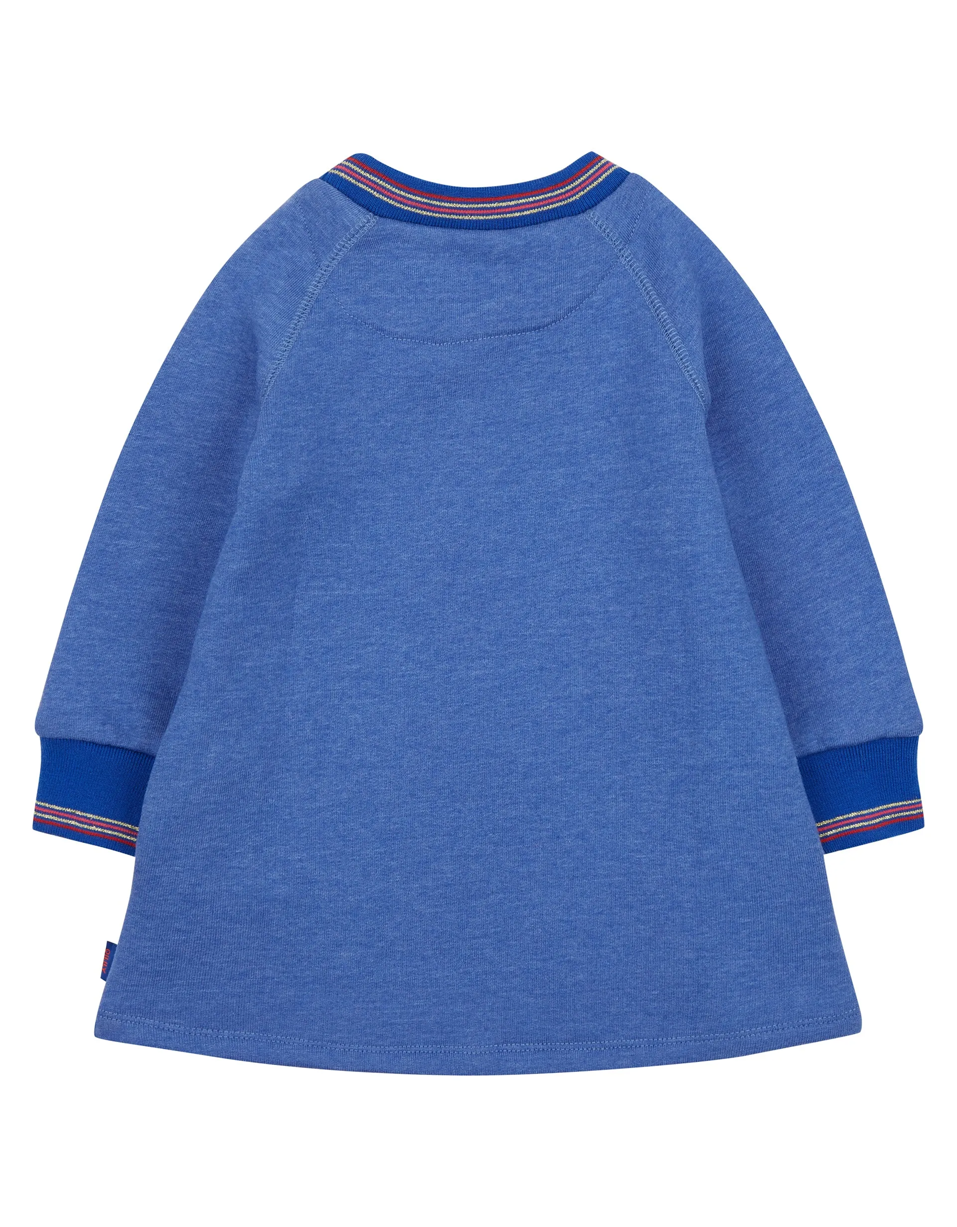 AW18 Oilily Girls Hippel Blue 'Looking Sharp' Blue Sweat Dress