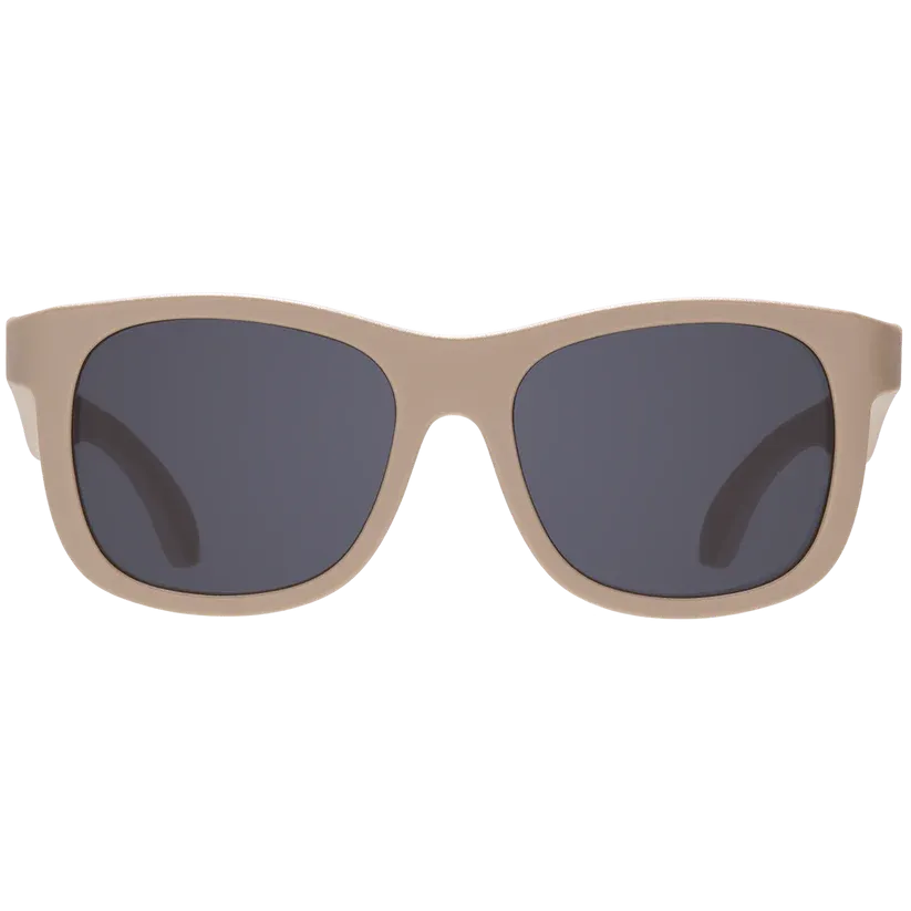Babiators Eco-Line Navigator Sunglasses - Soft Sand/Smoke Lenses