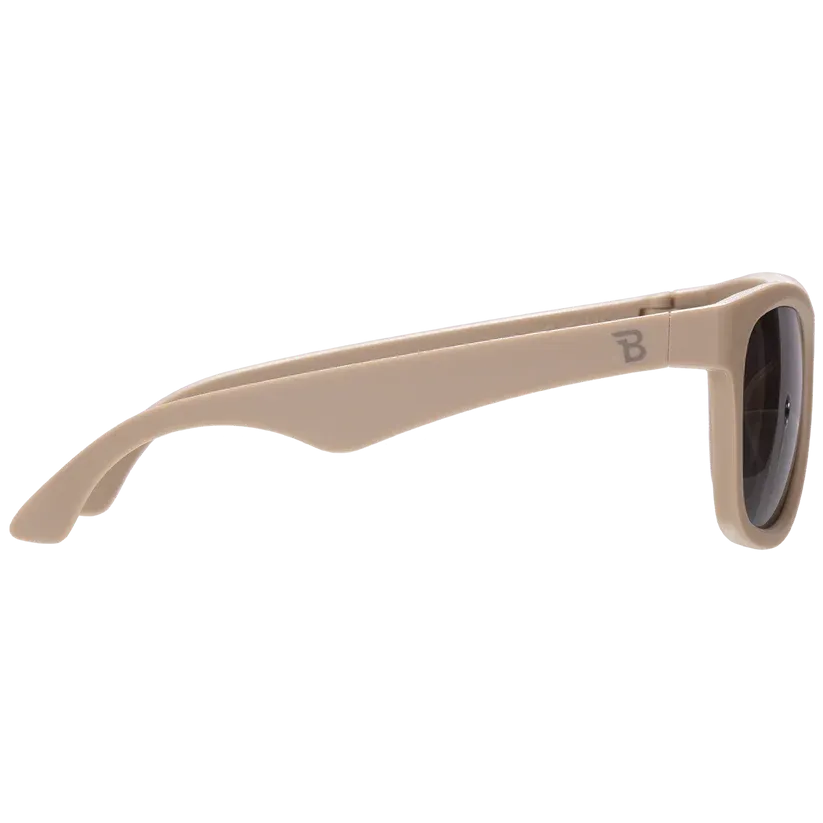 Babiators Eco-Line Navigator Sunglasses - Soft Sand/Smoke Lenses