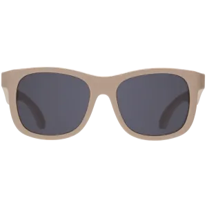 Babiators Eco-Line Navigator Sunglasses - Soft Sand/Smoke Lenses